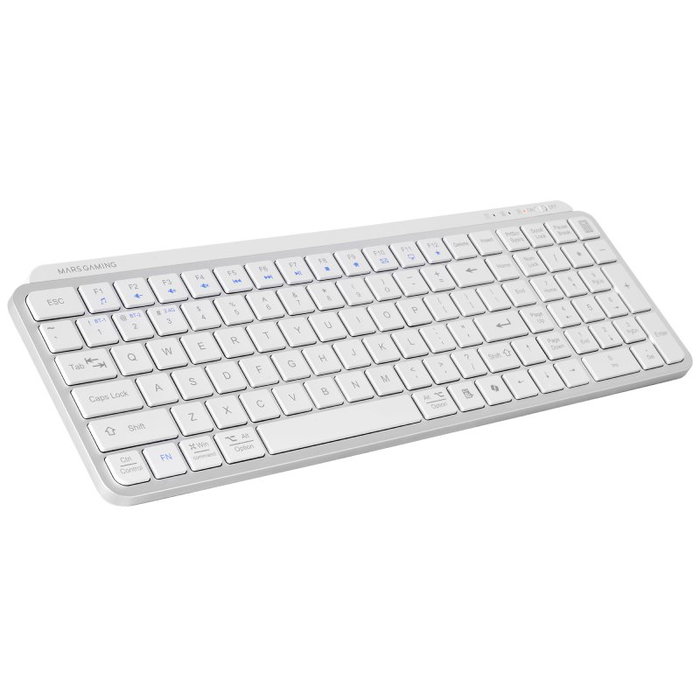 TECLADO MECANICO MK-SILENKEYS BLANCO MARS GAMING